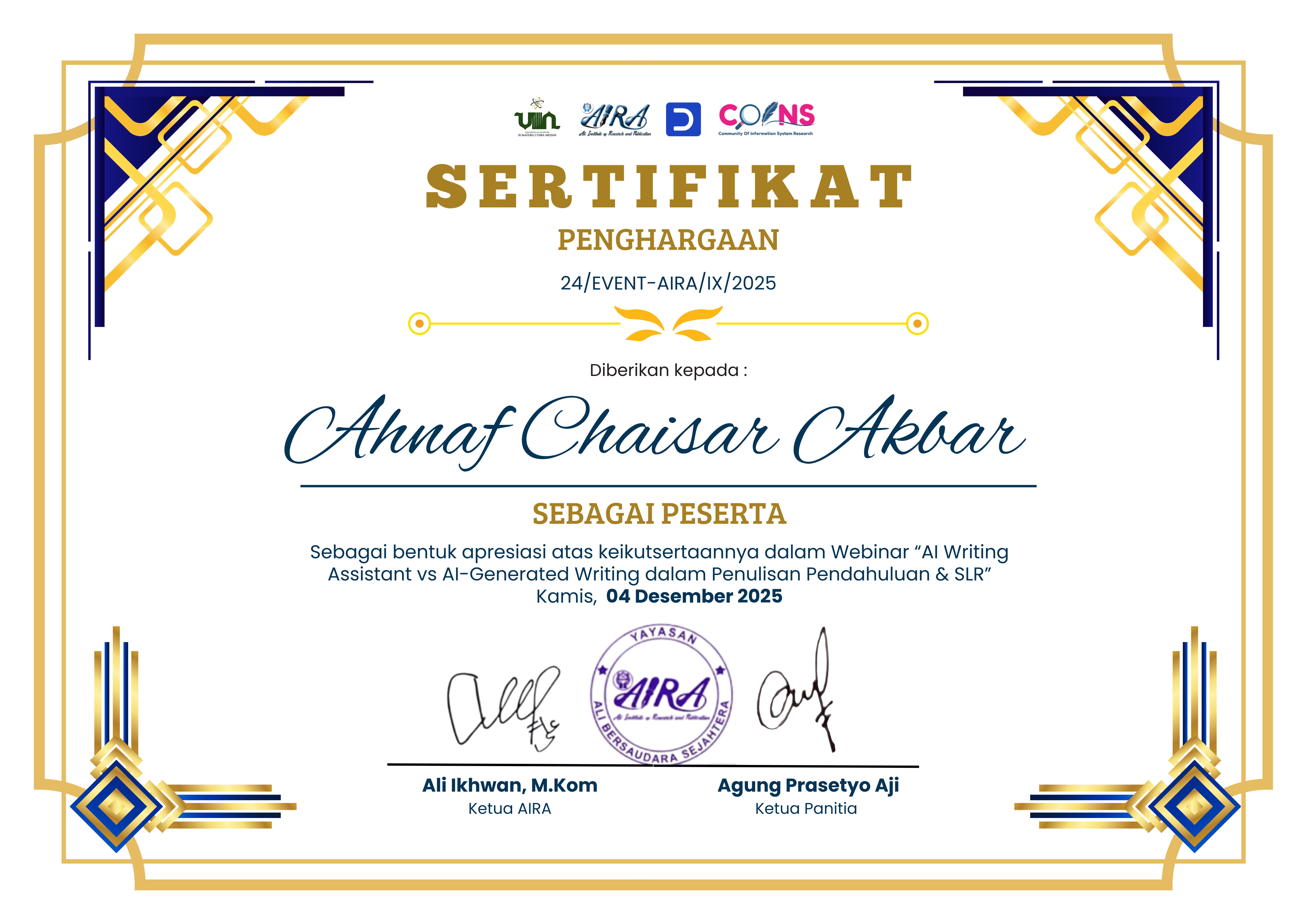 Sertifikat 12