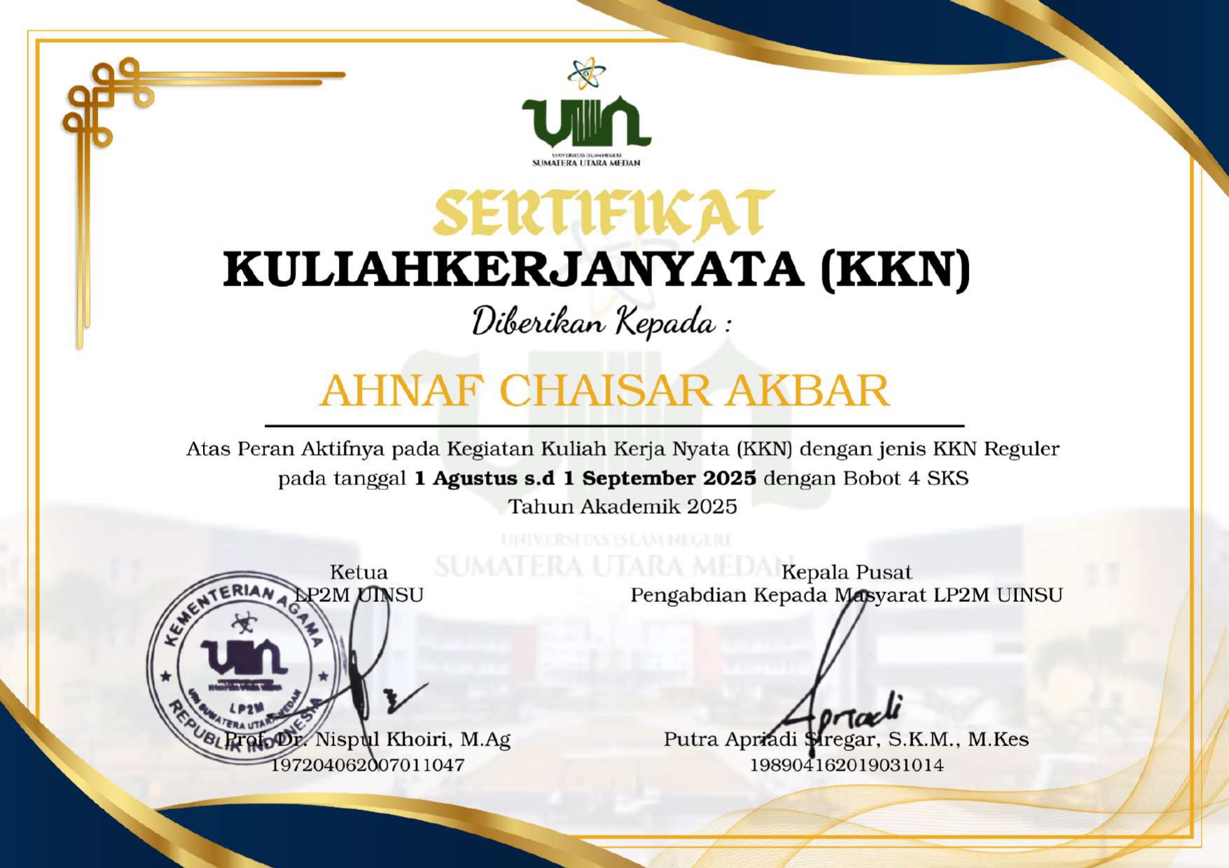 Sertifikat 8