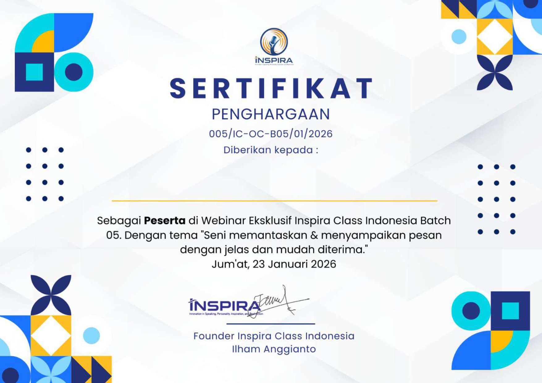 Sertifikat 9